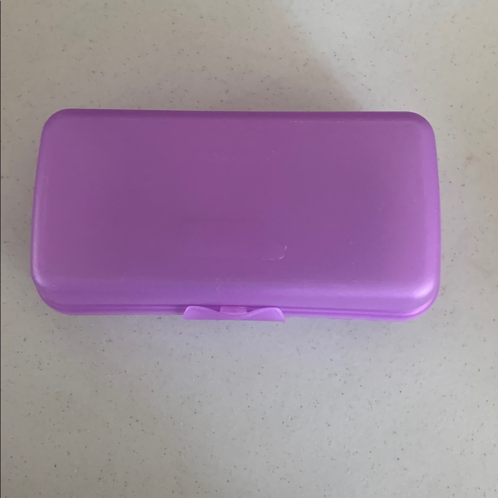 Tupperware Violet Organizer Box